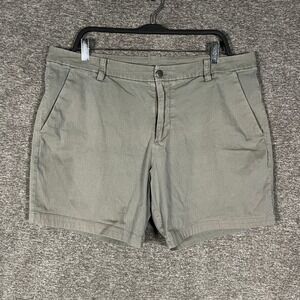 Lululemon Commision 7" Mens 38 Gray‎ Shorts Casual Golf Walking Athletic